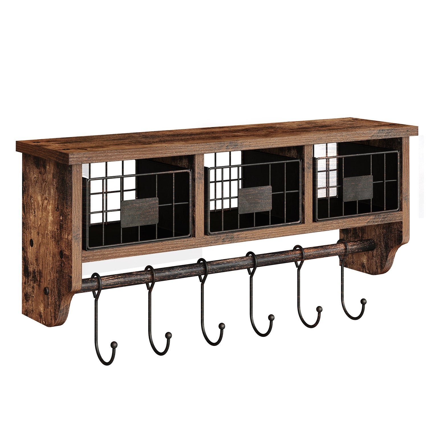 Porch & Den Altadena 36-inch Wide Coat Hook with Shelf